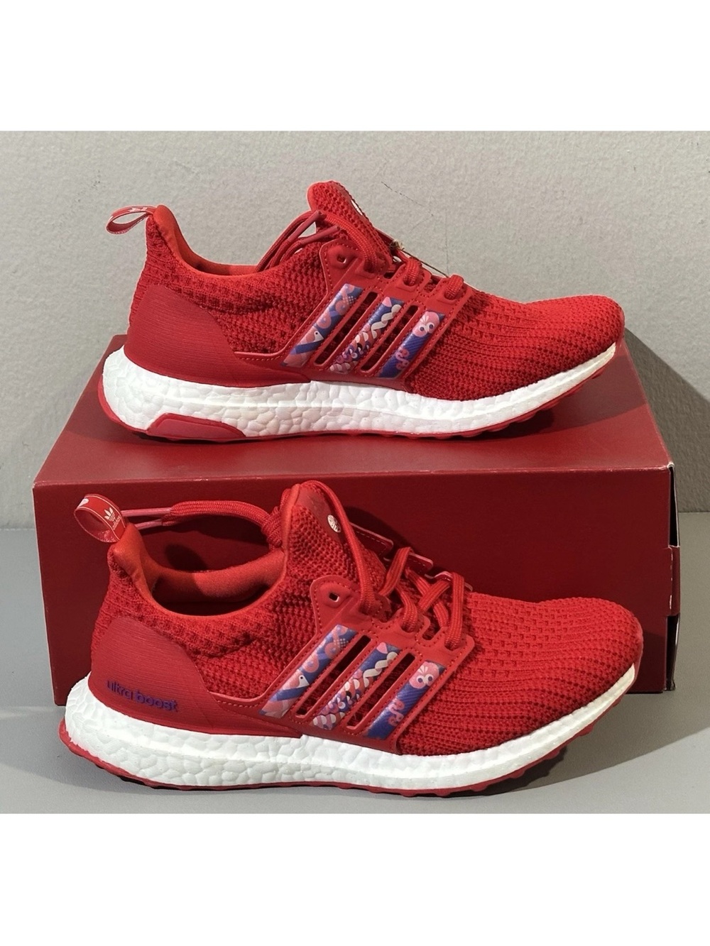 Adidas Ultraboost 4.0 DNA CNY Chinese New Year Scarlet Red GZ8989 Men Size 5